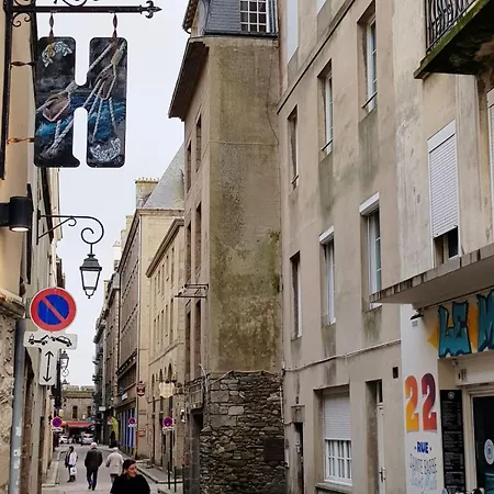 Saint Malo Intra-Muros Appart T2, All On Foot! Exterior photo